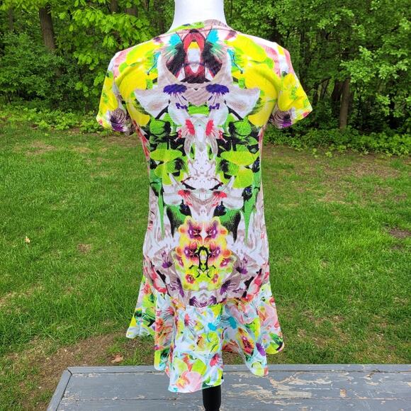 Prabal Gurung for Target Tropical Floral T-shirt Dress size S/P - Picture 2 of 10
